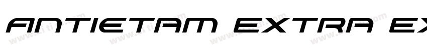 Antietam Extra Expan字体转换